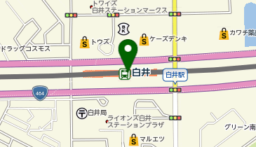 ニチイケアセンター白井の地図画像