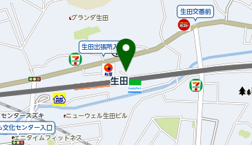 ニチイケアセンター生田の地図画像