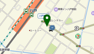 ニチイケアセンター八戸駅前の地図画像