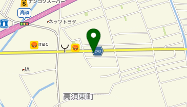 ニチイケアセンター高知東の地図画像
