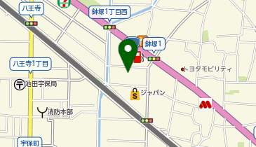 ニチイケアセンター鉢塚の地図画像