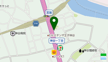 ニチイケアセンター王子の地図画像