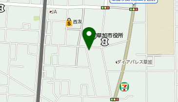 ニチイケアセンター草加高砂の地図画像
