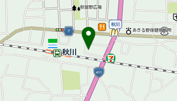 ニチイケアセンターあきる野の地図画像
