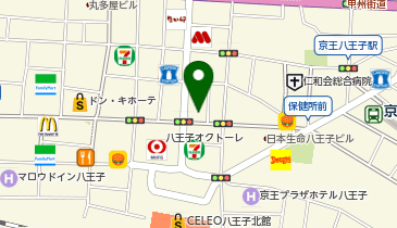 ニチイケアセンター八王子北口の地図画像