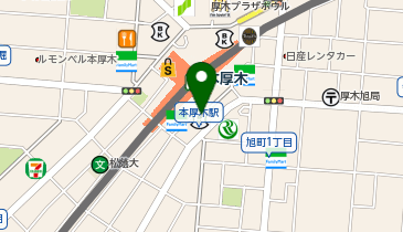 ニチイケアセンター本厚木の地図画像