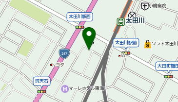 ニチイケアセンター東海の地図画像