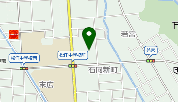 ニチイケアセンター松任の地図画像