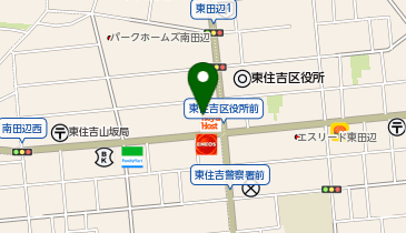 ニチイケアセンター東住吉の地図画像