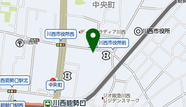 ニチイケアセンター川西の地図画像