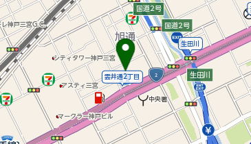 ニチイケアセンター三宮の地図画像