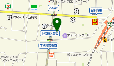 ニチイケアセンター茨木西の地図画像