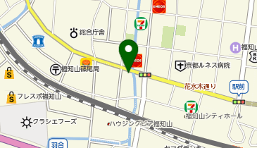 ニチイケアセンター福知山の地図画像
