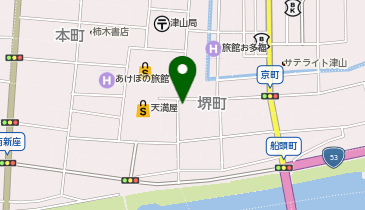 ニチイケアセンター津山の地図画像