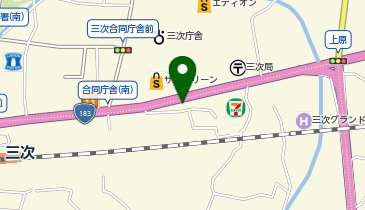 ニチイケアセンター三次の地図画像