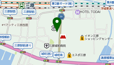 ニチイケアセンター三原の地図画像