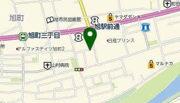 ニチイケアセンター旭の地図画像