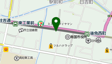 ニチイケアセンター南国の地図画像