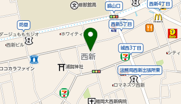 ニチイケアセンター西新の地図画像