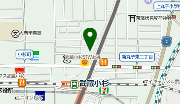 ニチイケアセンター武蔵小杉の地図画像