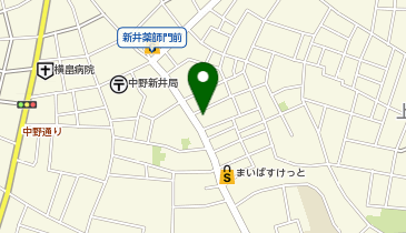 ニチイケアセンター中野の地図画像
