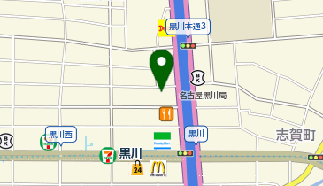 ニチイケアセンター黒川の地図画像