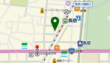 ニチイケアセンター長居の地図画像