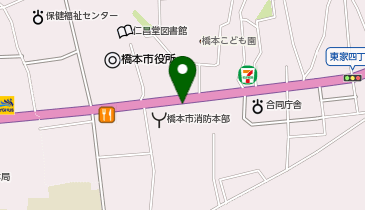 ニチイケアセンターはしもとの地図画像