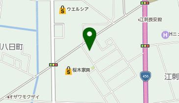 ニチイケアセンター江刺の地図画像