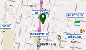 ニチイケアセンター宇品の地図画像