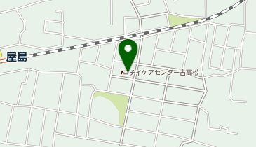 ニチイケアセンター古高松の地図画像