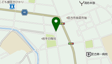 ニチイケアセンター宮古西町の地図画像