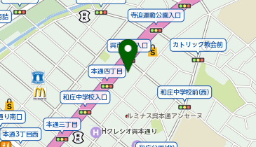 ニチイケアセンター呉本通の地図画像
