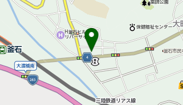 ニチイケアセンター釜石大町の地図画像