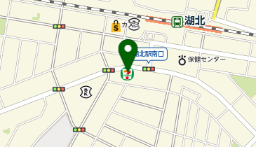 ニチイケアセンター湖北台の地図画像