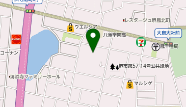 ニチイケアセンターおおとりの地図画像