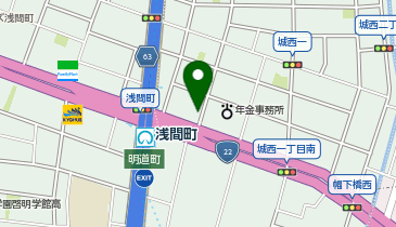 ニチイケアセンター名西の地図画像