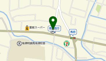 ニチイケアセンター海津の地図画像