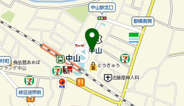 ニチイケアセンターみどり中山の地図画像