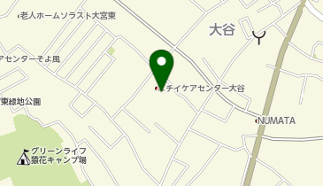 ニチイケアセンター大谷の地図画像