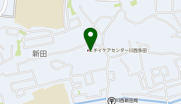 ニチイケアセンター川西多田の地図画像