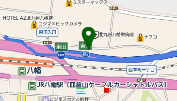ニチイケアセンター東田の地図画像
