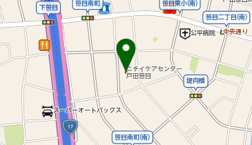 ニチイケアセンター戸田笹目の地図画像