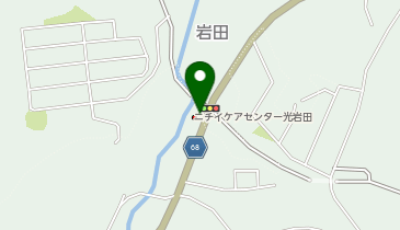 ニチイケアセンター光岩田の地図画像