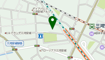 ニチイケアセンター三河安城の地図画像