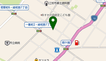 ニチイケアセンター江別の地図画像