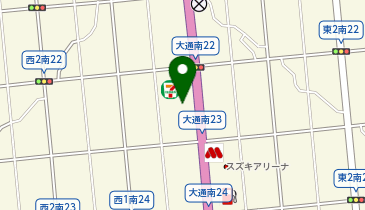 ニチイケアセンター帯広大通の地図画像