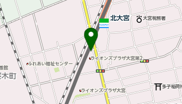 ニチイケアセンター大宮公園の地図画像