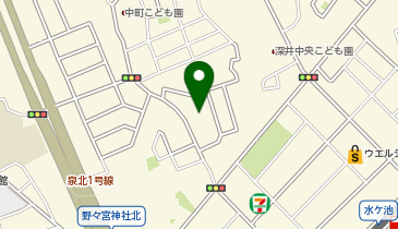 ニチイケアセンター水賀池の地図画像