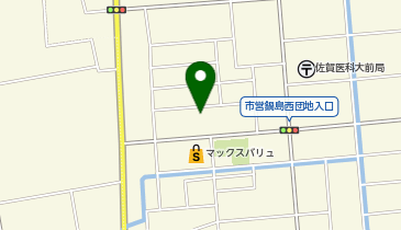 ニチイケアセンター鍋島の地図画像